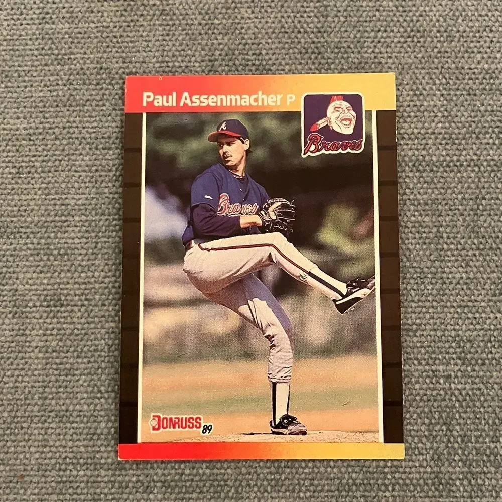 1989 Donruss Atlanta Braves Baseball Card Trading Card